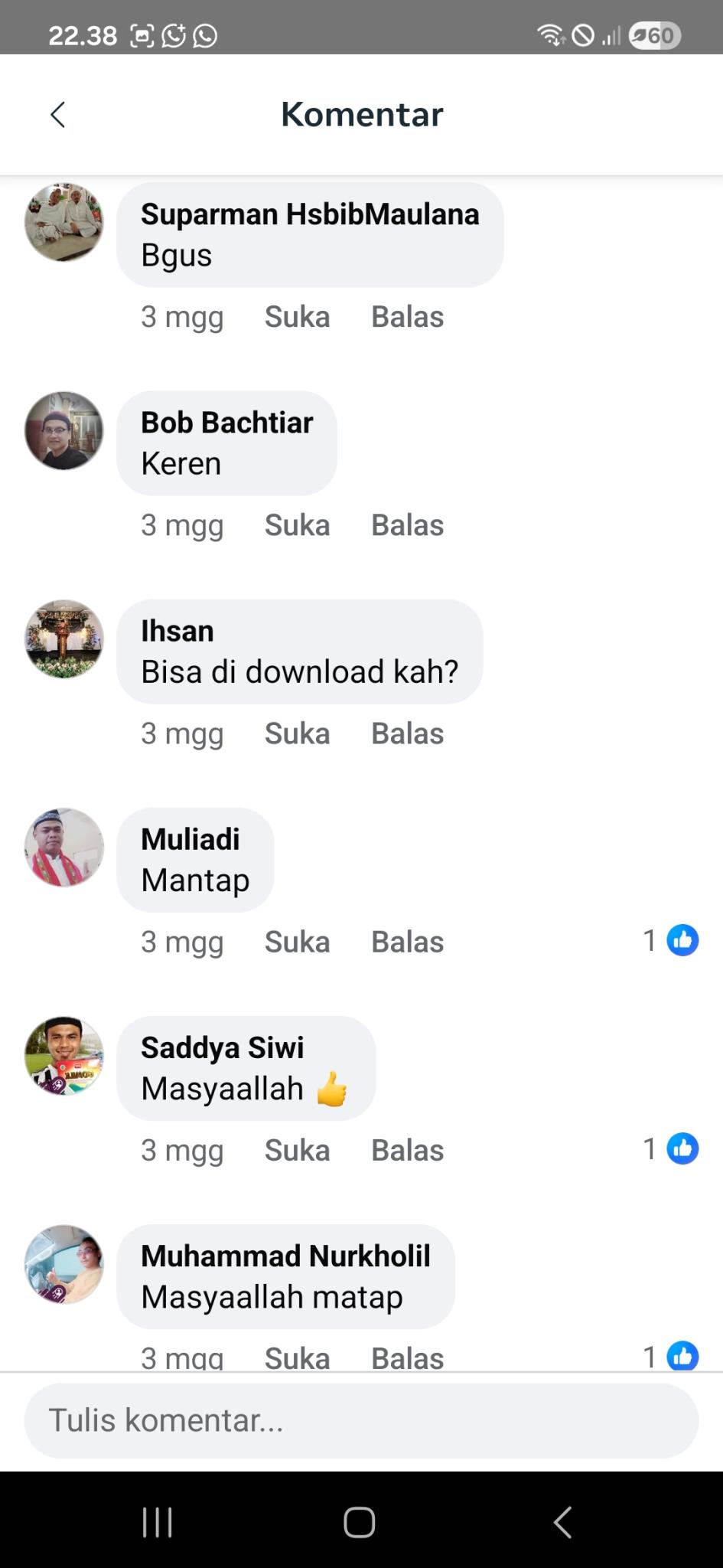 Testimoni pengguna AI Dakwah Generator #7